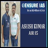 Ensure IAS Academy Delhi Topper Student 6 Photo